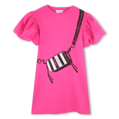 юношеска,рокля,детски,облекла,marc,jacobs,print,jersey,dress,juniors,pink