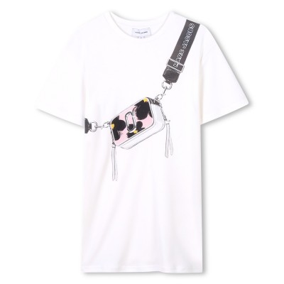 юношеска,тениска,детски,облекла,marc,jacobs,snapshot,t,shirt,dress,juniors,cream