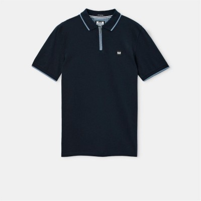 блуза,с,яка,weekend,offender,monti,zip,polo,shirt,navy