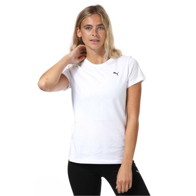 тениска,разпродажба,puma,дамски,тениски,дамски,топове,puma,essentials,small,logo,t,shirt,white