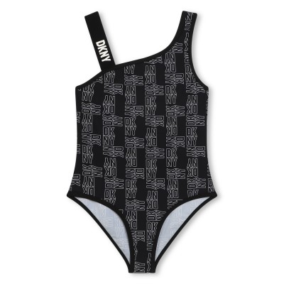 детски,облекла,dkny,dkny,lgo,swimsuit,jn42,blk,wht,m41
