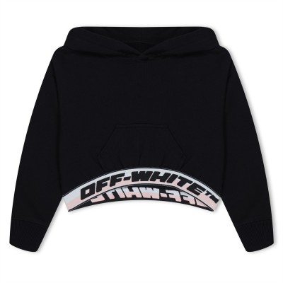 юношески,суичър,детски,облекла,off,white,logo,band,long,sleeve,hoodie,junior,black,1010