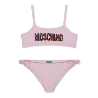 стоки,за,плуване,на,разпродажба,детски,облекла,moschino,logo,bikini,juniors,pink,50209