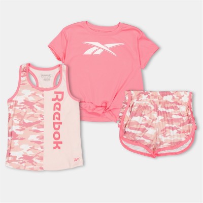 комплект,разпродажба,reebok,детски,облекла,reebok,camo,3pc,set,jn99,neon,sunset
