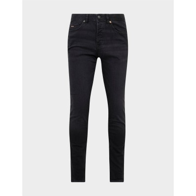 дънки,зимни,аксесоари,мъжки,дънки,hugo,taber,tapered,fit,jeans,black
