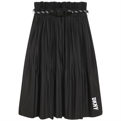 пола,dkny,kids',belted,a,line,skirt,black,09b