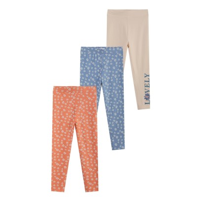 детски,клин,детски,облекла,be,you,younger,girl,floral,3,pack,leggings,multi
