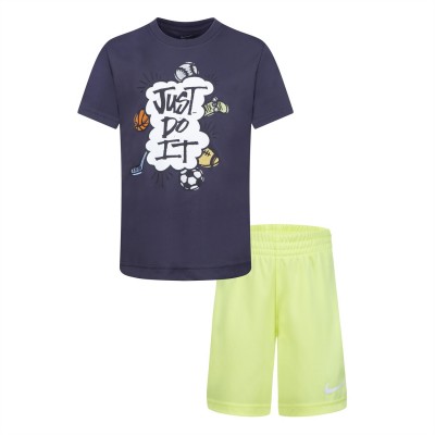 детски,комплект,nike,block,shorts,set,little,kids',2,piece,set,lemon,twist