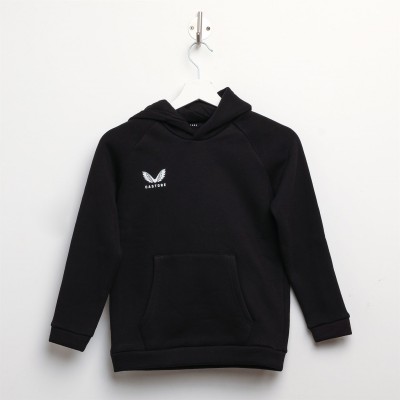 суичър,детски,горнища,с,качулка,castore,brush,back,overhead,hoodie,black