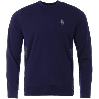 блуза,облекла,на,разпродажба,мъжки,блузи,luke,1977,bulked,performance,crew,neck,sweatshirt,navy