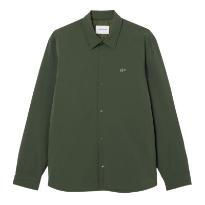 lacoste,quilted,water,repellent,overshirt,green