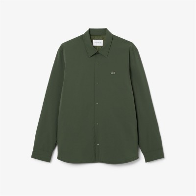 мъжки,якета,lacoste,quilted,water,repellent,overshirt,green