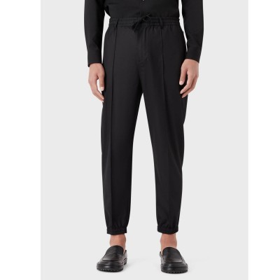 панталони,emporio,armani,trousers,black