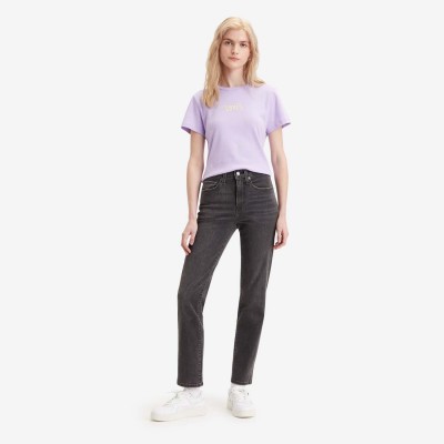 дънки,дамски,дънки,levis,724,high,rise,straight,out,of,mind,jeans,black