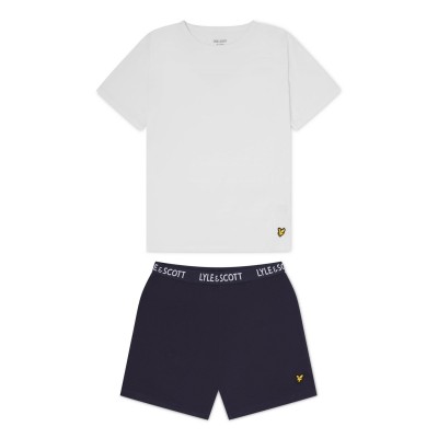 юношески,комплект,детски,облекла,lyle,and,scott,sleepwear,set,juniors,wht,nvy