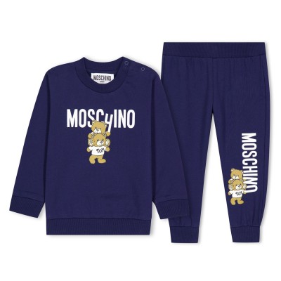 детски,анцуг,детски,облекла,moschino,bear,tracksuit,infants,blue,40016