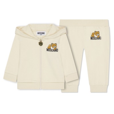 детски,анцуг,детски,облекла,moschino,bear,tracksuit,infants,beige,20404