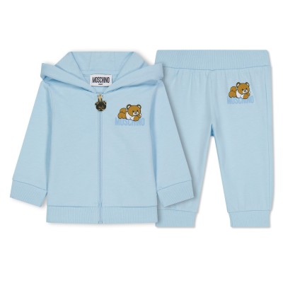 детски,анцуг,детски,облекла,moschino,bear,tracksuit,infants,blue,40304