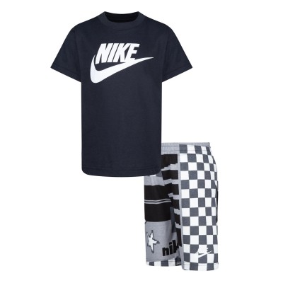 детска,тениска,разпродажба,nike,детски,облекла,nike,lifestyle,t,shirt,&,shorts,set,infants,black