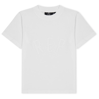 тениска,детски,облекла,represent,unisex,rep,logo,centre,distressed,applique,t,shirt,white