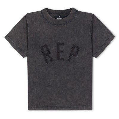 тениска,детски,облекла,represent,unisex,rep,logo,centre,distressed,applique,t,shirt,black
