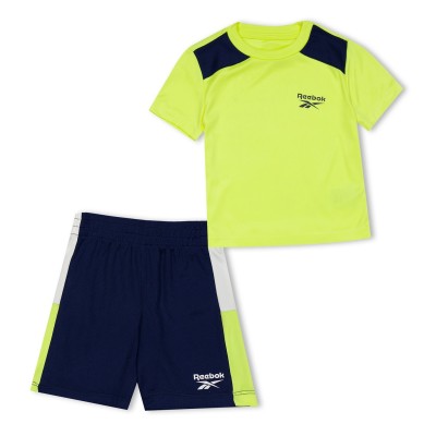 разпродажба,reebok,детски,3/4,панталони,reebok,lgo,t,sht,st,in99,neon,yellow