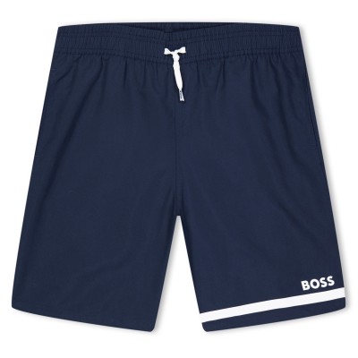 детски,къси,панталони,boss,logo,print,shorts,junior,boys,navy,849