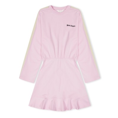 юношеска,рокля,детски,3/4,панталони,palm,angels,track,crewneck,dress,juniors,pink,3b10