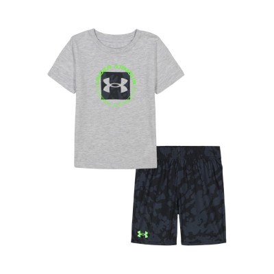 детски,екип,разпродажба,under,armour,under,armour,2,piece,t,shirt,and,shorts,set,infants,mod,grey