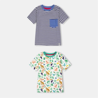 тениска,детски,тениски,детски,облекла,lilly,and,sid,&,sid,multicoloured,animal,safari,and,stripe,print,t,shirt,2,pack,multi