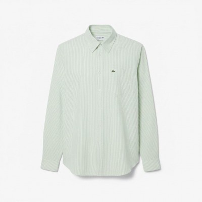 lacoste,regular,fit,striped,oxford,shirt,white