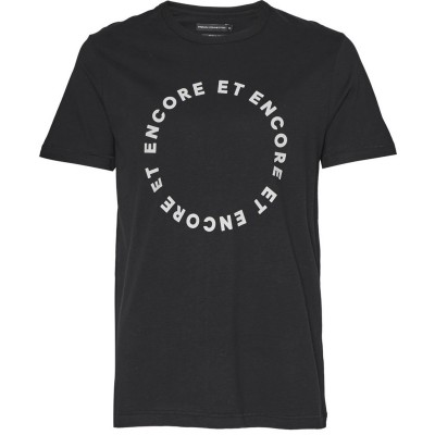 тениска,мъжки,тениски,french,connection,encore,et,encore,slogan,t,shirt,charcoal