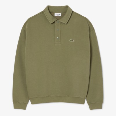 блуза,мъжки,горнища,с,качулка,мъжки,ежедневни,облекла,lacoste,loose,fit,pique,sweatshirt,green
