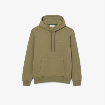 суичър,облекла,на,разпродажба,мъжки,ежедневни,облекла,мъжки,горнища,с,качулка,lacoste,organic,cotton,fleece,hoodie,green