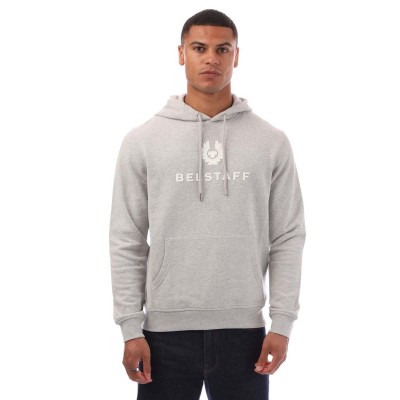 суичър,мъжки,горнища,с,качулка,мъжки,ежедневни,облекла,belstaff,signature,hoodie,grey