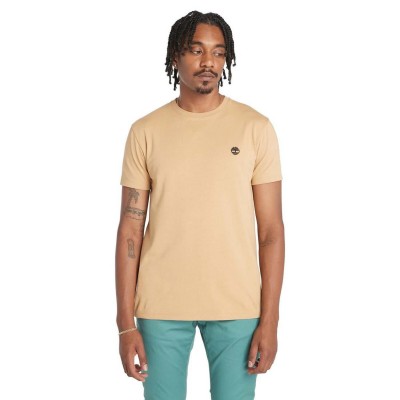 тениска,мъжки,тениски,timberland,oyster,river,logo,short,sleeve,t,shirt,wheat