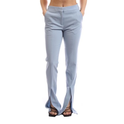 панталони,off,white,wool,blend,basic,slim,pants,light,blue
