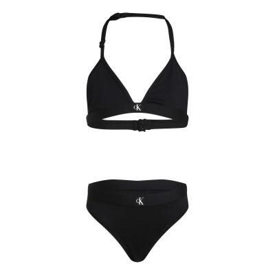 calvin,klein,jeans,kids,triangle,bikini,set,ck,black,beh