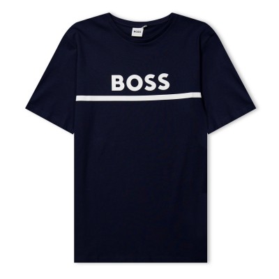 тениска,детски,тениски,boss,boss,large,logo,tee,in00,navy,849