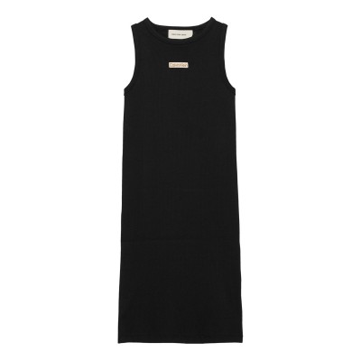 рокля,детски,облекла,calvin,klein,jeans,rib,sleeveless,dress,ck,black,beh