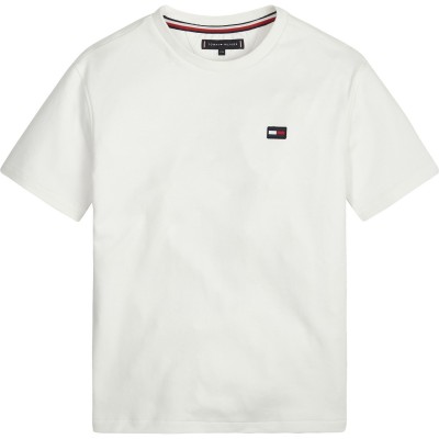 тениска,детски,облекла,tommy,hilfiger,back,print,t,shirt,white