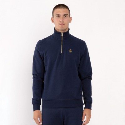 блуза,мъжки,блузи,luke,1977,higgs,2,1,4,zip,sweatshirt,navy