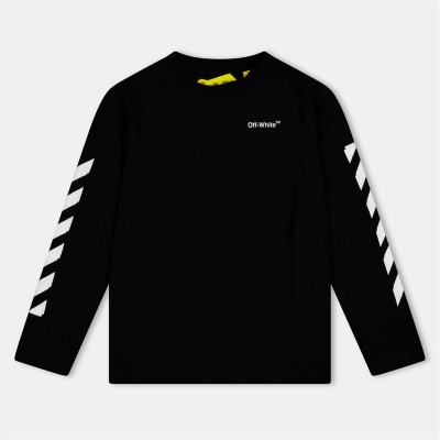 тениска,детски,облекла,off,white,off,ls,arrow,tee,jn99,black,white