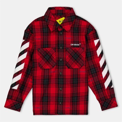 детски,облекла,off,white,off,check,flannel,in99,red,white