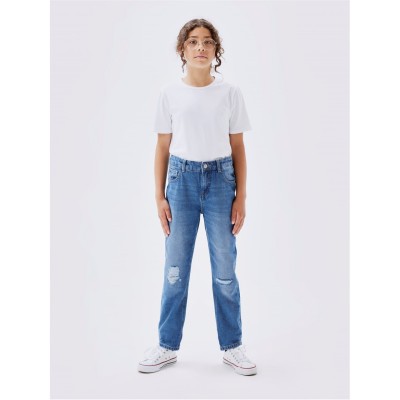 дънки,детски,дънки,детски,облекла,name,it,it,mom,jeans,in99,blue