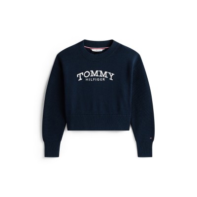 пуловер,детски,облекла,tommy,hilfiger,tommy,knit,jumper,jn61,night,navy,c1g