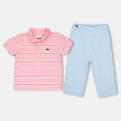 бебешки,комплект,детски,облекла,lacoste,mini,pique,pyjama,set,babies,lotus,wht,pnk