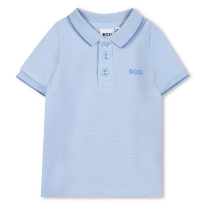 детска,блуза,с,яка,детски,облекла,boss,logo,polo,shirt,infants,prsn,blue,887