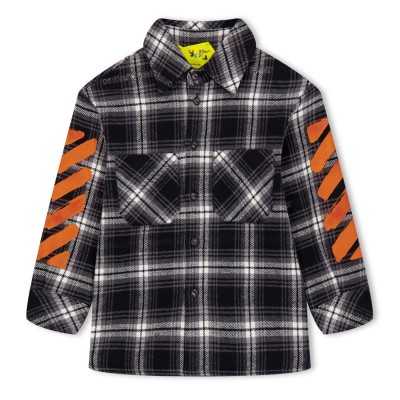 детски,облекла,off,white,diagonal,check,flannel,shirt,infants,blk,ornge