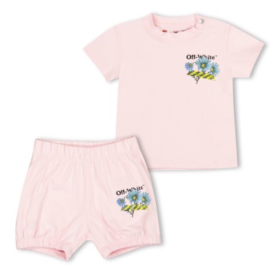 комплект,детски,3/4,панталони,off,white,off,tee+shrts,set,in61,pink,683